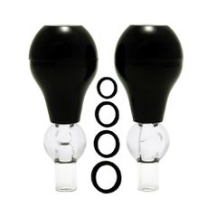 Nipple Pumps Μαύρο - Seven Creations