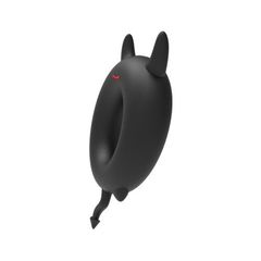Devil Cock Ring - Μαύρο Ελαστικό Δαχτυλίδι Πέους-thumb-1