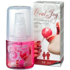 Oral Joy με Γεύση Φράουλα 30ml - Gel για Στοματικό Sex