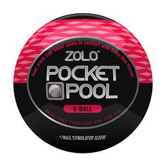 Αυνανιστήρι Zolo Pocket Pool μαύρο/κόκκινο