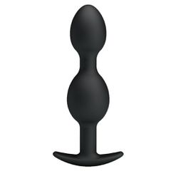 Σφήνα Σιλικόνης με αναλογική δόνηση - Pretty Love Heavy Balls Silicone Butt Plug