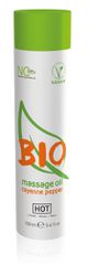 Λάδι για ερωτικό μασάζ, Hot Bio Massage Oil Cayenne Pepper 100ml