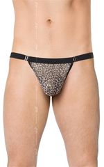 Mens Thong 4528 - Grey Panther - OneSize