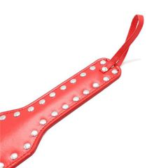 Σανίδα δερμάτινη -Heart Paddle (red)-thumb-3