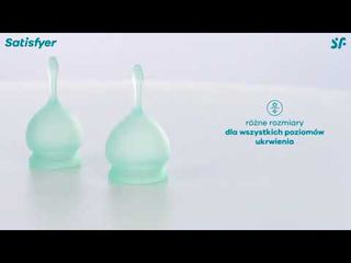 Satisfyer Feel Good Κύπελλα Περιόδου Dark Green 2τμχ