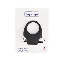 Loving Joy Silicone Vibrating Cock Ring-thumb-1