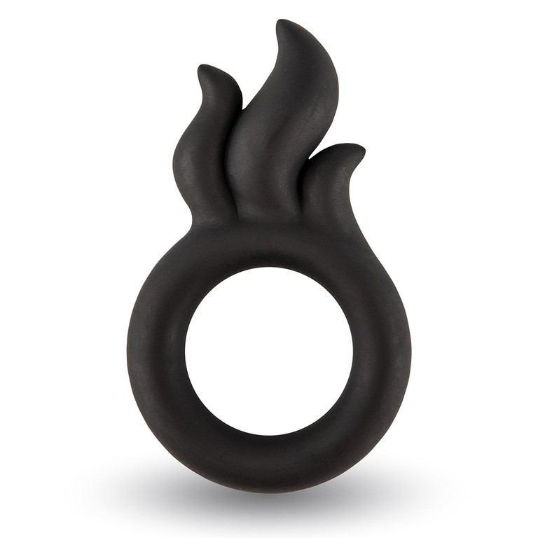 VELV'OR - ROOSTER HAWK FLAMING CREST COCK RING
