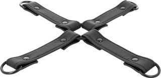FETISH SUBMISSIVE HOG TIE VEGAN LEATHER