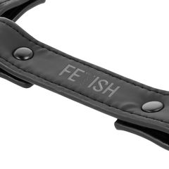 FETISH SUBMISSIVE HOG TIE VEGAN LEATHER-thumb-2