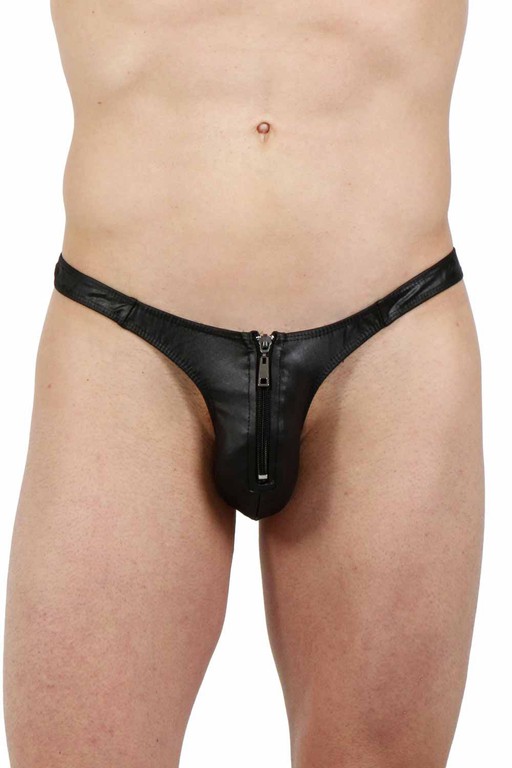 Front Zip G-String