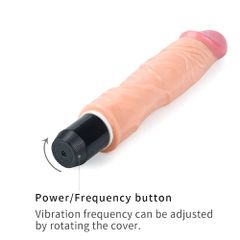 Ευλύγιστος Δονητής Real feel Flexi 24.8 εκ- 5-thumb-4