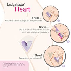 Ladyshape - Bikini Shaping Tool Heart-thumb-2