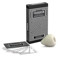 Ανδρικό παιχνίδι αυνανισμού, περιέχει αυγό-50 κάρτες-λιπαντικό