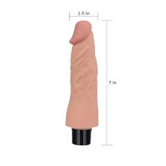 Ρεαλιστικός Δονητής REAL SOFTEE, lovetoy 17,8εκ- 1-thumb-3
