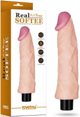 Ρεαλιστικός Δονητής Real Softee, Lovetoy 21.5 εκ- 3