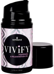 Διάφανη κρέμα σύσφιξης Sensuva Vivify 50ml