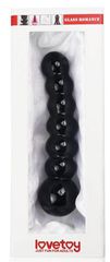 Glass Romance black anal balls-thumb-2