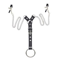 Penitence Man Nipples Clamps BLACK-thumb-3