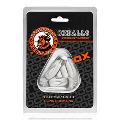 Oxballs Tri Sport Cocksling Clear-thumb-2