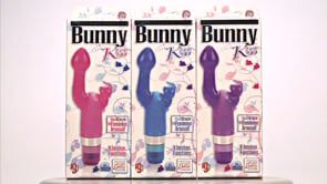 Δονητής λαγουδάκι Platinum Bunny Kiss 9 λειτουργιών 19εκ