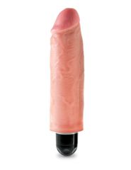 Σκληρός Δονητής King Cock Vibrating Stiffy χρώμα του δέρματος- 15εκ.