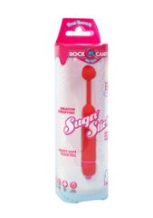 Κόκκινος Δονητής Rock Candy Suga Stick 14 εκ.