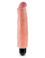 Σκληρός Δονητής King Cock Vibrating Stiffy χρώμα του δέρματος- 17,8εκ.