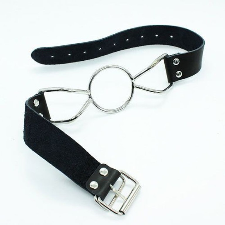 Ring Gag Deep Throat (black)