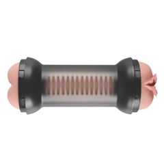 Lovetoy Training Master Double Side Stroker-Pussy and Anus-thumb-4