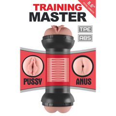 Lovetoy Training Master Double Side Stroker-Pussy and Anus-thumb-8