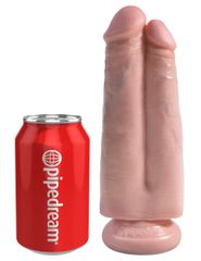 Διπλό Ομοίωμα Πέους Pipedream - King Cock Two Cocks 17.7 εκ.