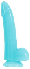 Φωσφορίζον Ρεαλιστικό Ομοίωμα Πέους NS Novelties Firefly 13 cm - Γαλάζιο