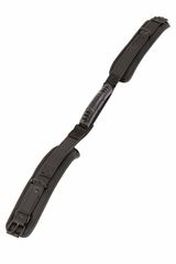 Connected Handcuffs - Black Linked Hand cuffs-thumb-1