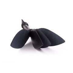 3-Fold Spade Slaper - Black Leather-thumb-1