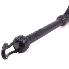 3-Fold Spade Slaper - Black Leather-thumb-3