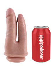 King Cock Double Penetrator Flesh 6in