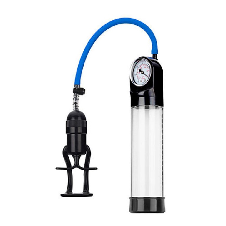 Pump up pressure touch finger