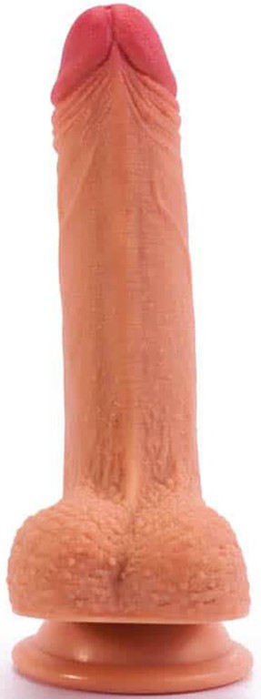 18CM Dual-layered Silicone Dildo