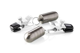 Nipple and clit clamp with weights 100gr