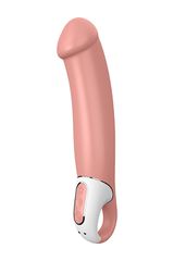 Δονητής με Ρεαλιστική όψη Satisfyer Vibes Master, μπέζ