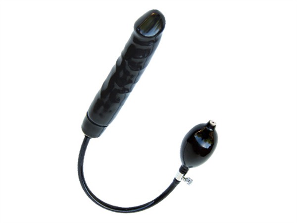 Inflatable Dildo - Black S