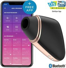 Κλειτοριδικός Δονητής Satisfyer Love Triangle, μαύρο-thumb-1