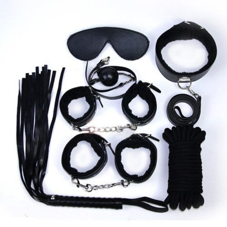 Bdsm Set Bondage Kit Black