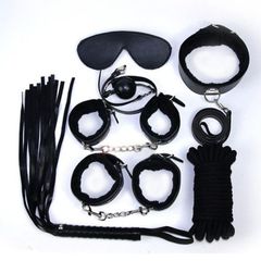 Bdsm Set Bondage Kit Black