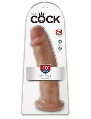 XXL Ρεαλιστικό Ομοίωμα 10 inch - Pipedream King Cock Tan