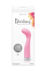 Εύκαμπτος Δονητής Luxe Darling, ρόζ-thumb-1