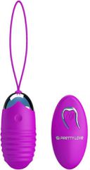 Δονούμενο Κολπικό Αυγό Σιλικόνης Jessica Vaginal Egg (Μωβ) - Pretty Love