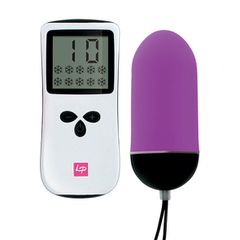 LoversPremium - Vibrating Egg Purple-thumb-1