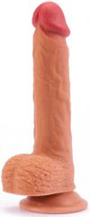 Dual-layered Silicone Dildo 21.6 εκ.