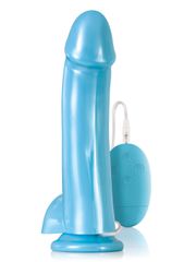 Ρεαλιστικός Δονητής Lollies Sugardaddy Vibrator 20 cm (Γαλάζιος) - NS Novelties
